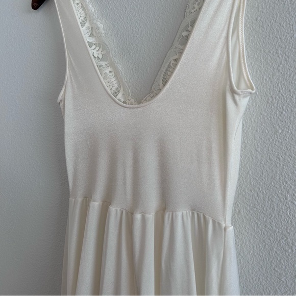 70’s Vintage | Olga | Ivory Lace Maxi Slip Dress | Nightgown | Lingerie | M | - Picture 7 of 8